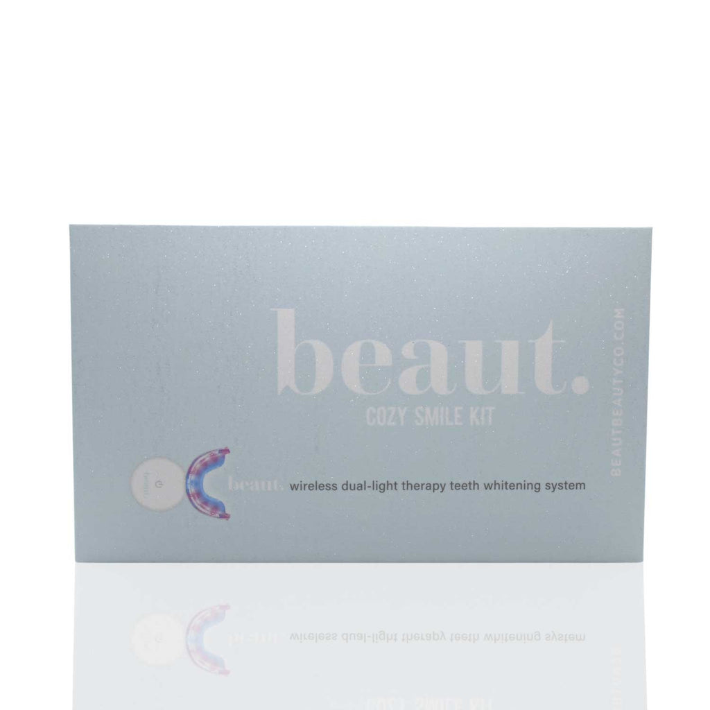 beaut.beautyco Cozy Smile Kit front of box with white background