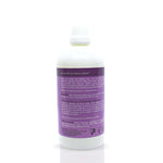 Back of Dermadoctor Ain't Misbehavin Healthy Toner with Glycolic Lactic Acid bottle white backdrop