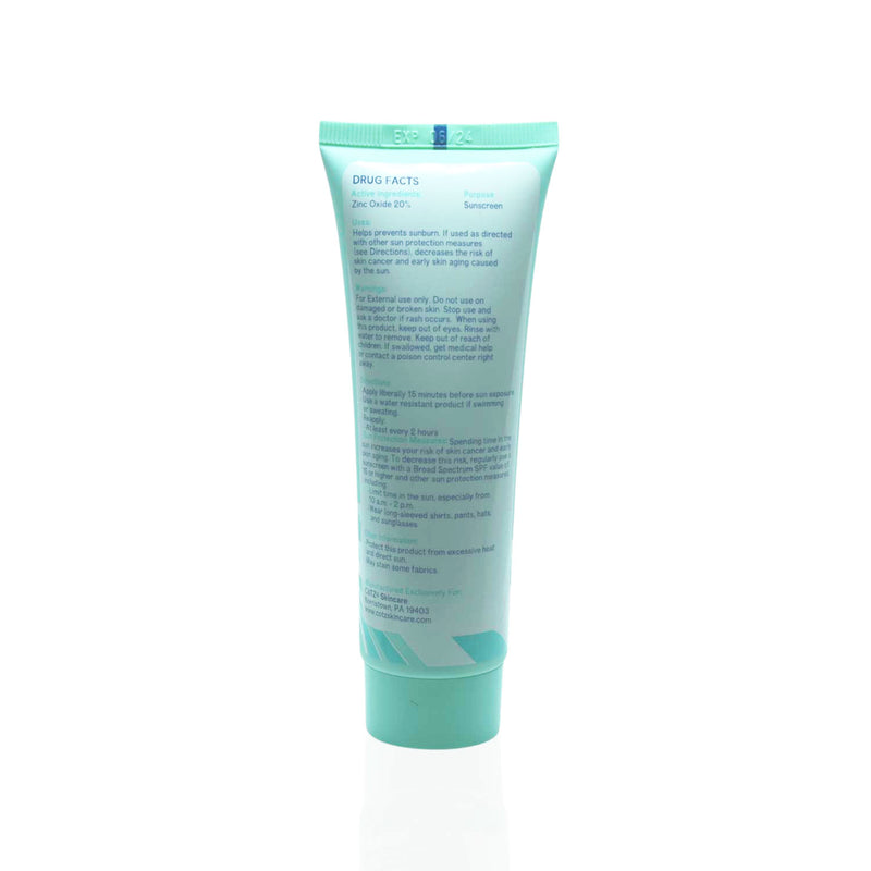 CoTZ The Healthier Sunscreen-Flawless Complexion Lightly Tinted SPF50_back of tube, white background