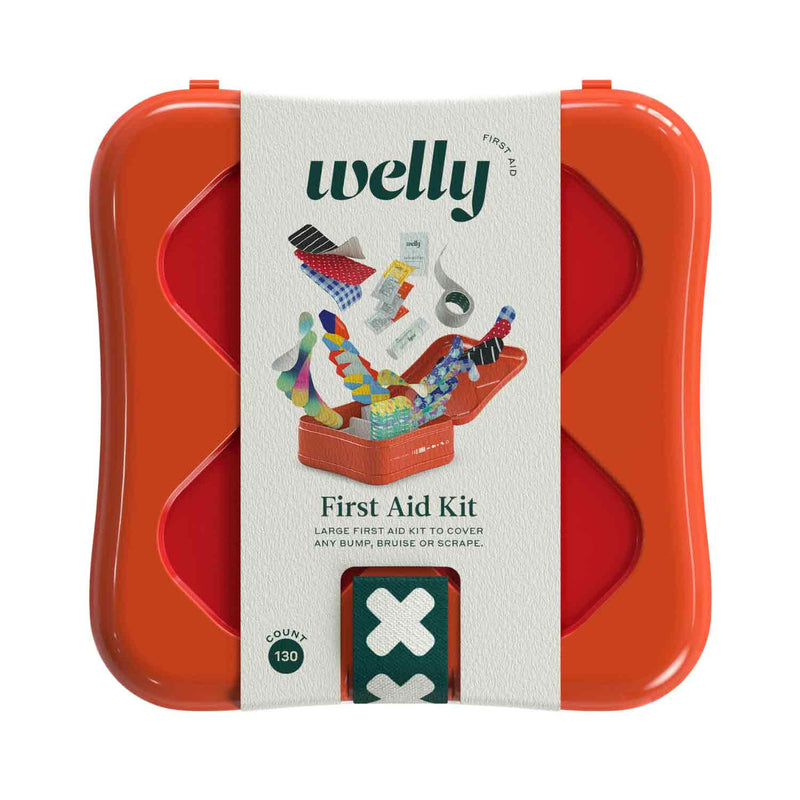 Welly - First Aid Kit red box white background